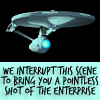 Star Trek TOS - Shot of Enterprise