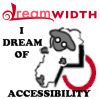 jadelennox: dreamwidth accessibility (Dreamwidth Sheep in a wheelchair with the text "I Dream of Accessibility.") jadelennox: Dreamwidth Sheep in a wheelchair with the text "I Dream of Accessibility." (dreamwidth accessibility)