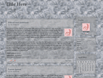 Abstractia: Winterborn theme preview