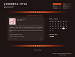 Database: Automne theme preview
