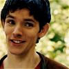 Merlin smiling by miakun.lj