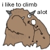 i like to climb alot icon